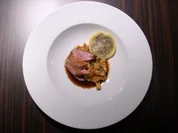 Feigenravioli an Scheiben von der Entenbrust und Pfifferlingen - Rezept