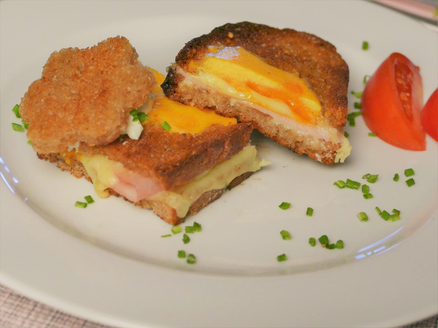 Schinken - Ei - Sandwich - Rezept mit Bild - kochbar.de