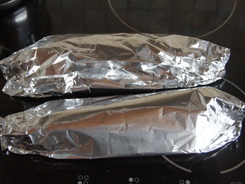 Regenbogenforelle mit Rote-Bete-Salat und gelben Drillingen - Rezept - Bild Nr. 5