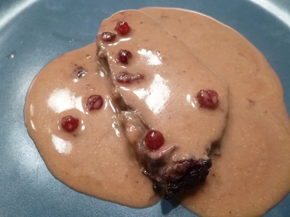 Wildschweinbraten mit Preiselbeersoße - Rezept - Bild Nr. 7618