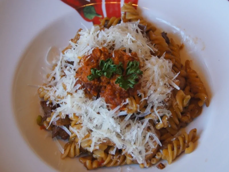 Rezept: Reste Pasta im Wok Bild Nr. 7603 Reste Pasta im Wok - Rezept - Bild Nr. 7603