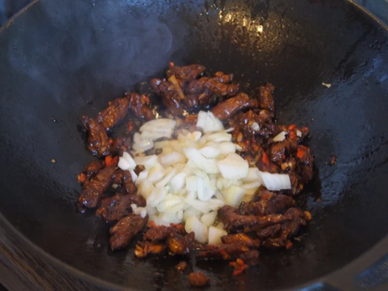 Rezept: Reste Pasta im Wok Bild Nr. 7611 Reste Pasta im Wok - Rezept - Bild Nr. 7611