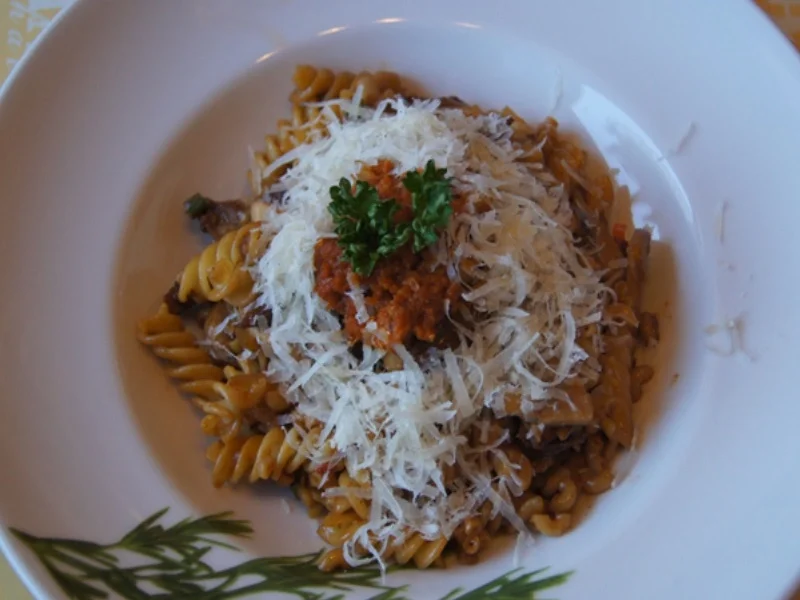 Rezept: Reste Pasta im Wok Bild Nr. 7615 Reste Pasta im Wok - Rezept - Bild Nr. 7615