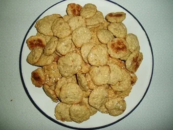 Rezept: Hundekekse....Einfache Kekshappen Hundekekse....Einfache Kekshappen - Rezept