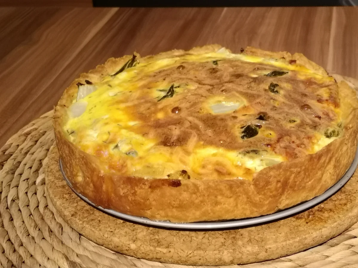 BiNe` S MANGOLD RÄUCHERLACHS QUICHE - Rezept - Bild Nr. 6