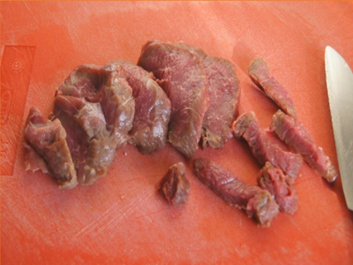 Rindfleisch mit Austernsauce und Jasmin Reis - Rezept - Bild Nr. 4