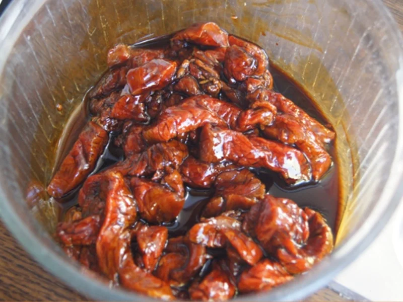 Rezept: Rindfleisch mit Austernsauce und Jasmin Reis Bild Nr. 5 Rindfleisch mit Austernsauce und Jasmin Reis - Rezept - Bild Nr. 5