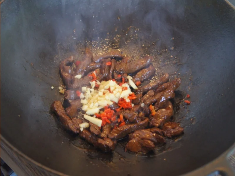 Rezept: Rindfleisch mit Austernsauce und Jasmin Reis Bild Nr. 11 Rindfleisch mit Austernsauce und Jasmin Reis - Rezept - Bild Nr. 11