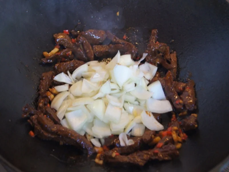 Rezept: Rindfleisch mit Austernsauce und Jasmin Reis Bild Nr. 13 Rindfleisch mit Austernsauce und Jasmin Reis - Rezept - Bild Nr. 13