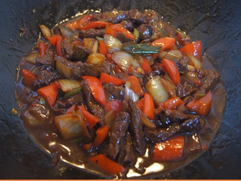 Rezept: Rindfleisch mit Austernsauce und Jasmin Reis Bild Nr. 17 Rindfleisch mit Austernsauce und Jasmin Reis - Rezept - Bild Nr. 17