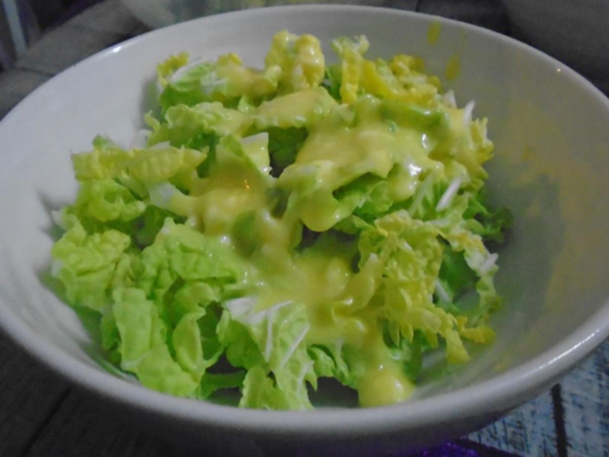 Chinesische Bratnudeln mit Knusper-Schnitzelchen und Chinakohl Salat - Rezept - Bild Nr. 26