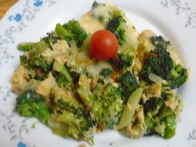 Brokkoli-Ei-Pfanne - Rezept - Bild Nr. 2