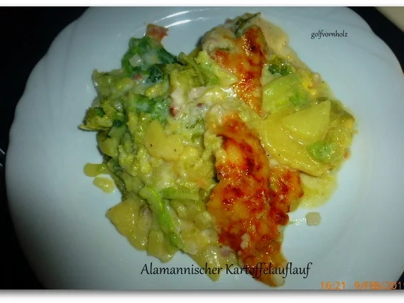 Alemannischer Kartoffelauflauf - Rezept - Bild Nr. 7627