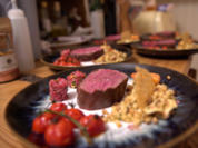Green Island: Irisches Weiderind mit Fregola Sarda, Artischoke, Zitrone und Tomate - Rezept - Bild Nr. 7617