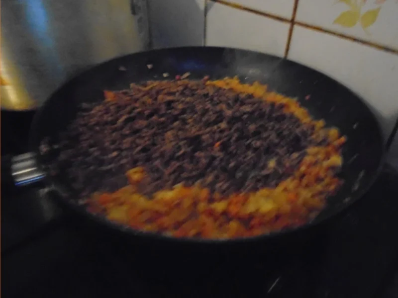 Rindermett-Gemüse-Pasta - Rezept - Bild Nr. 12