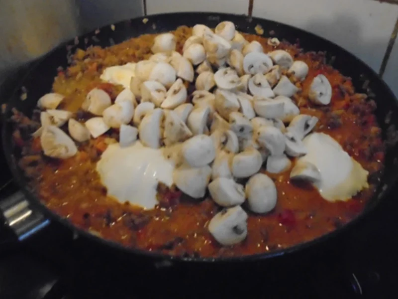 Rindermett-Gemüse-Pasta - Rezept - Bild Nr. 14