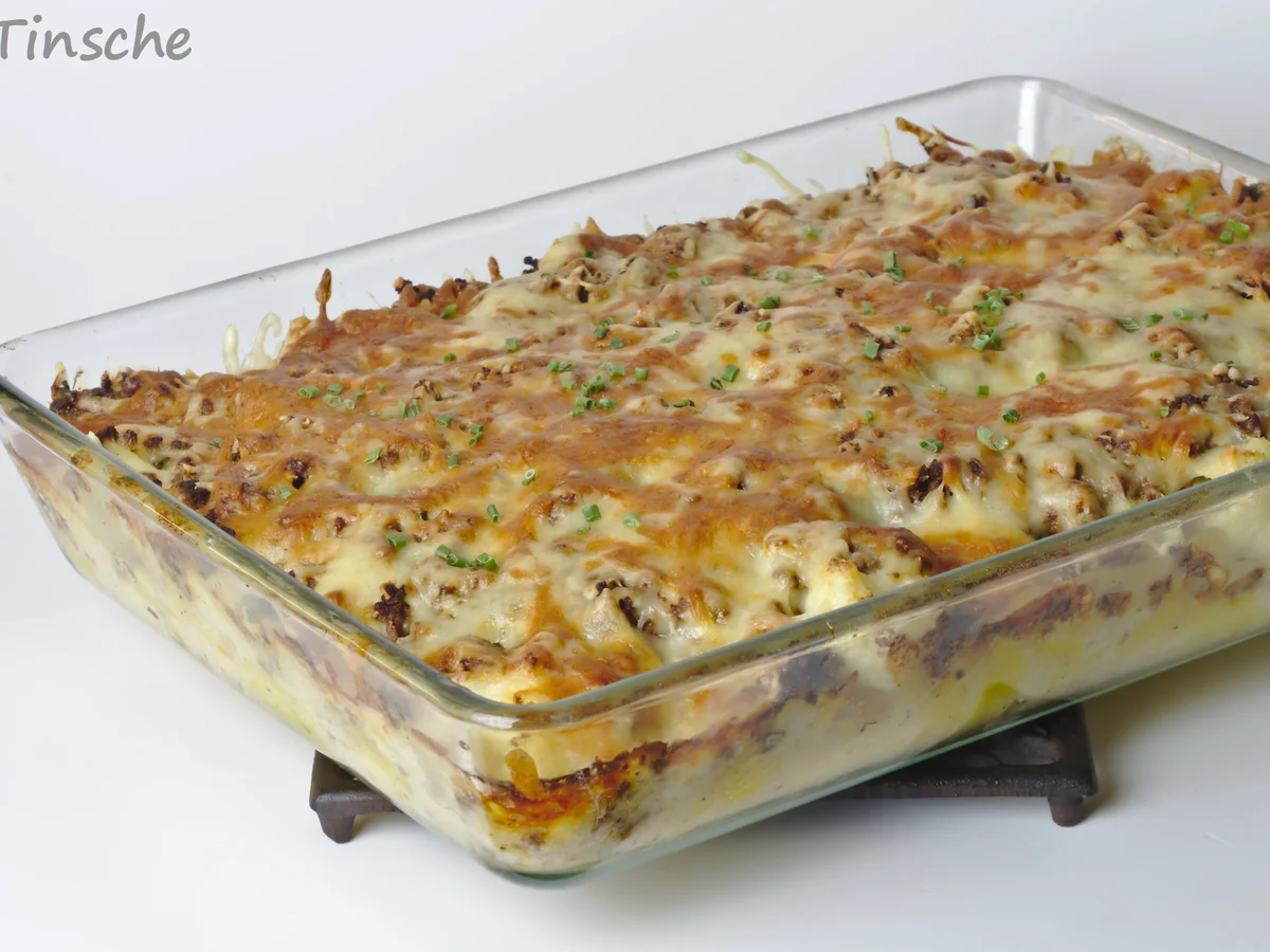 Blumenkohl-Kartoffel-Hack-Auflauf - Rezept - Bild Nr. 7622