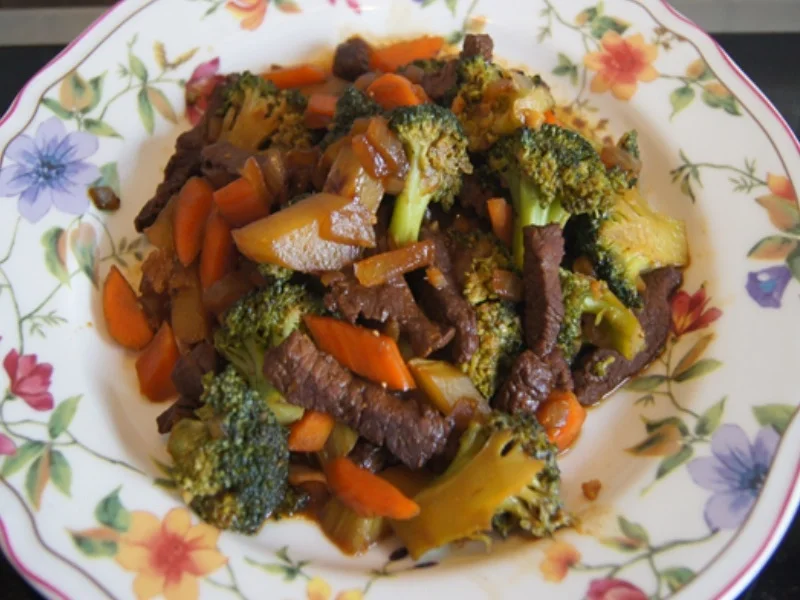 Rezept: Hüftsteak-Gemüse-Pfanne Bild Nr. 2 Hüftsteak-Gemüse-Pfanne - Rezept - Bild Nr. 2