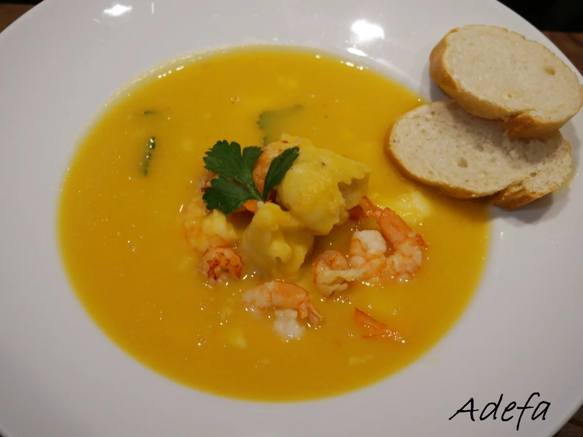 Rezept: Cremige Fischsuppe Bild Nr. 7618 Cremige Fischsuppe - Rezept - Bild Nr. 7618