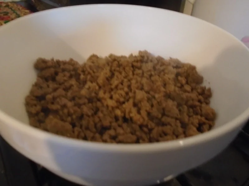 Rindermett-Gemüse-Pfanne mit Sauerrahm, Rote Bete und Drillingen - Rezept - Bild Nr. 7626