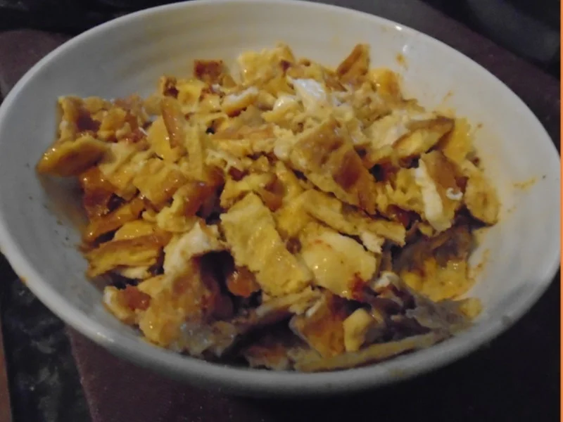 Nasi Goreng mit Hähnchenbrustfilet und Basmatireis - Rezept - Bild Nr. 7624