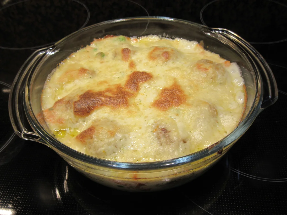 Reis: Reisbällchen mit Gemüse - überbacken - Rezept - Bild Nr. 7625