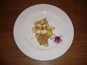 Hähnchenbrust mit Kräuterapfel - Rezept