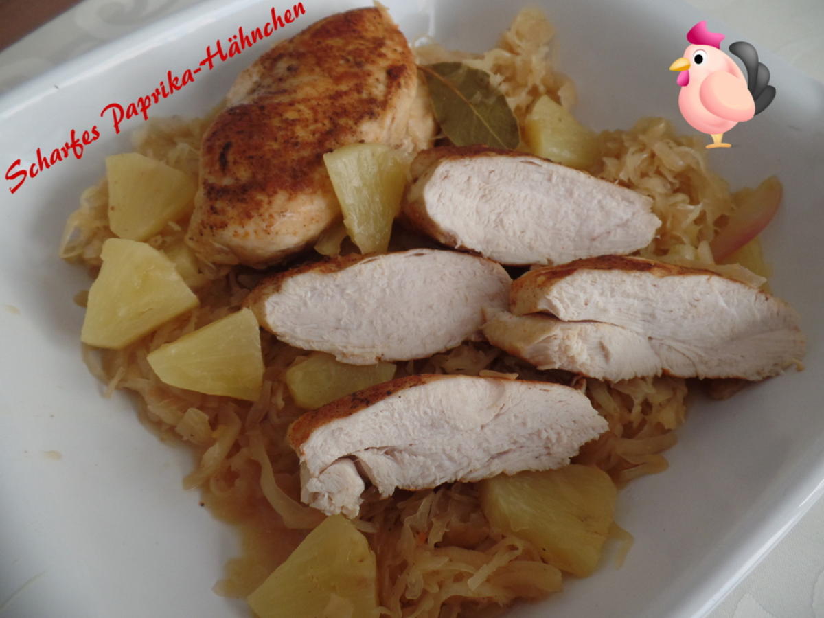 Scharfes Paprika-Hähnchen - Rezept mit Bild - kochbar.de