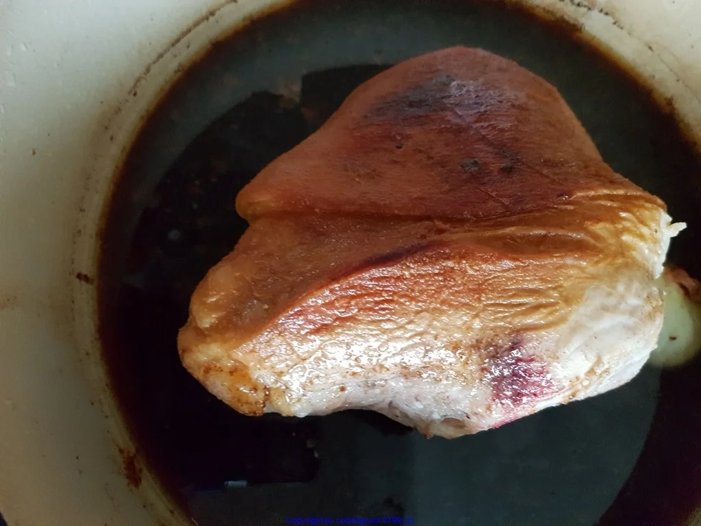 Haxe mit Zwiebelsosse - Rezept - Bild Nr. 4