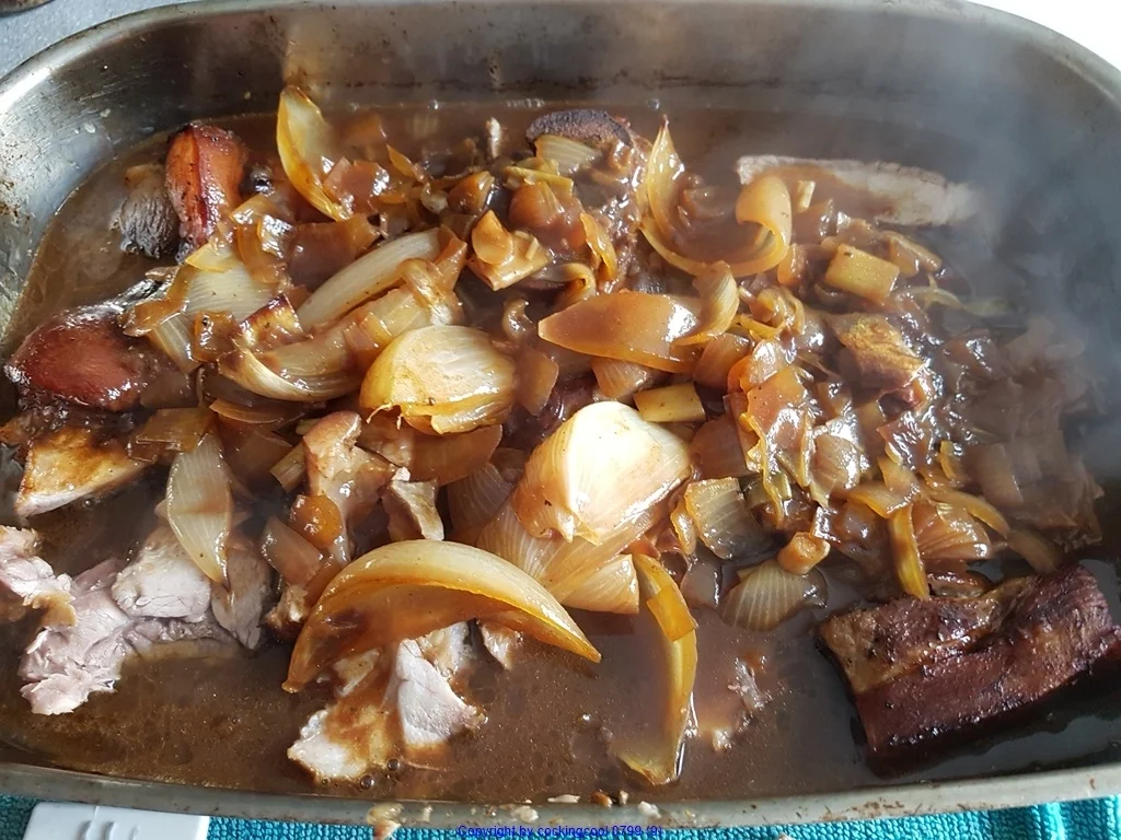 Haxe mit Zwiebelsosse - Rezept - Bild Nr. 7636