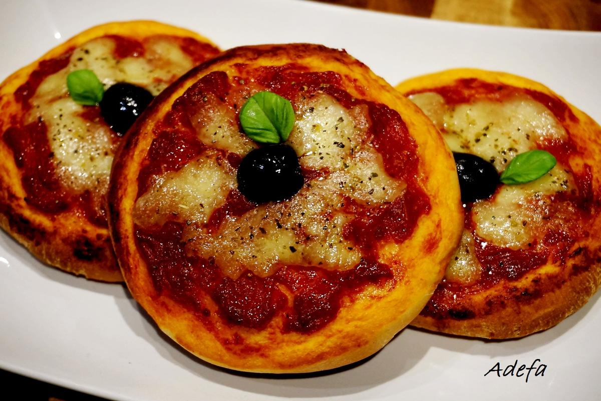 Pizzette Siciliane - Sizilianische Pizza - Rezept - Bild Nr. 7647
