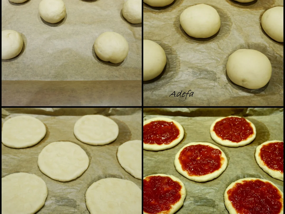 Rezept: Pizzette Siciliane - Sizilianische Pizza Bild Nr. 7650 Pizzette Siciliane - Sizilianische Pizza - Rezept - Bild Nr. 7650