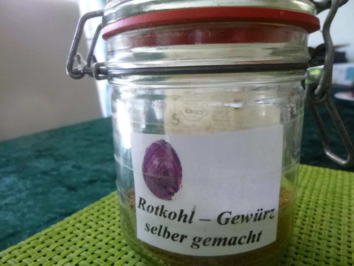 Rotkohl - oder Blaukrautgewürz - selbstgemacht - Rezept - Bild Nr. 3