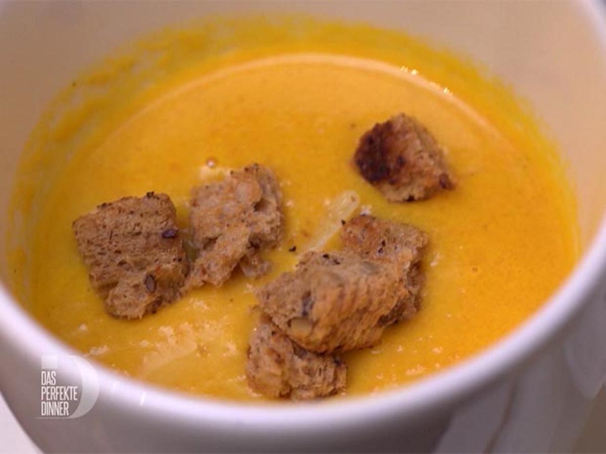 Möhren Orangen Suppe - schnell &amp; einfach - von Das perfekte Dinner