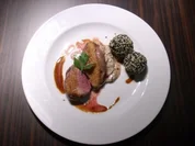 Entenbrust mit Schwarzwurzeln und Kartoffel-Maronenbällchen - Rezept