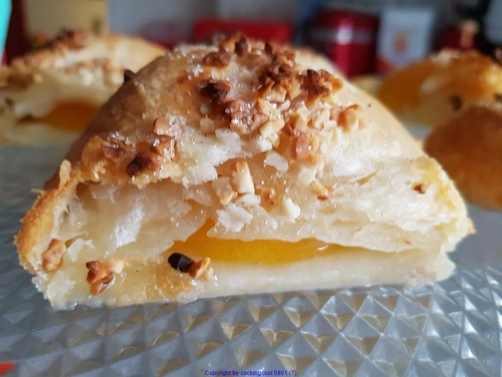 Pfirsich im Blätterteigmantel - Rezept - Bild Nr. 7