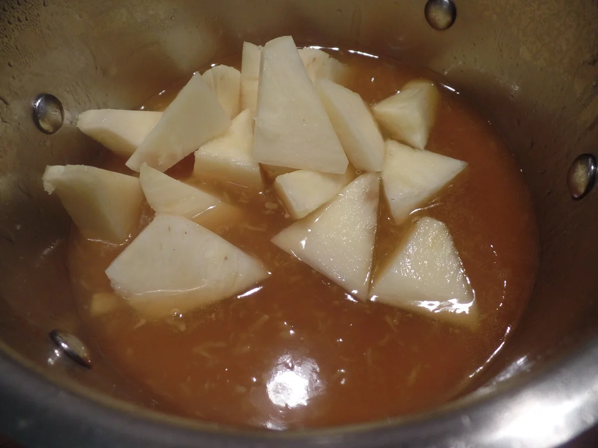 Schnelle Zitronencreme mit Ananas-Kokos-Kompott - Rezept - Bild Nr. 7654