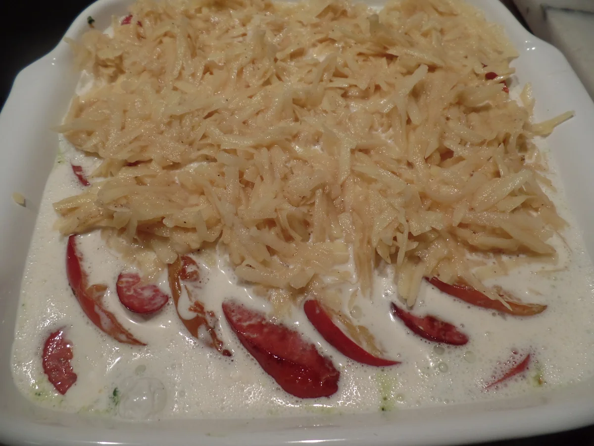 Grünkohl-Gratin mit Rösti-Kruste - Rezept - Bild Nr. 7663