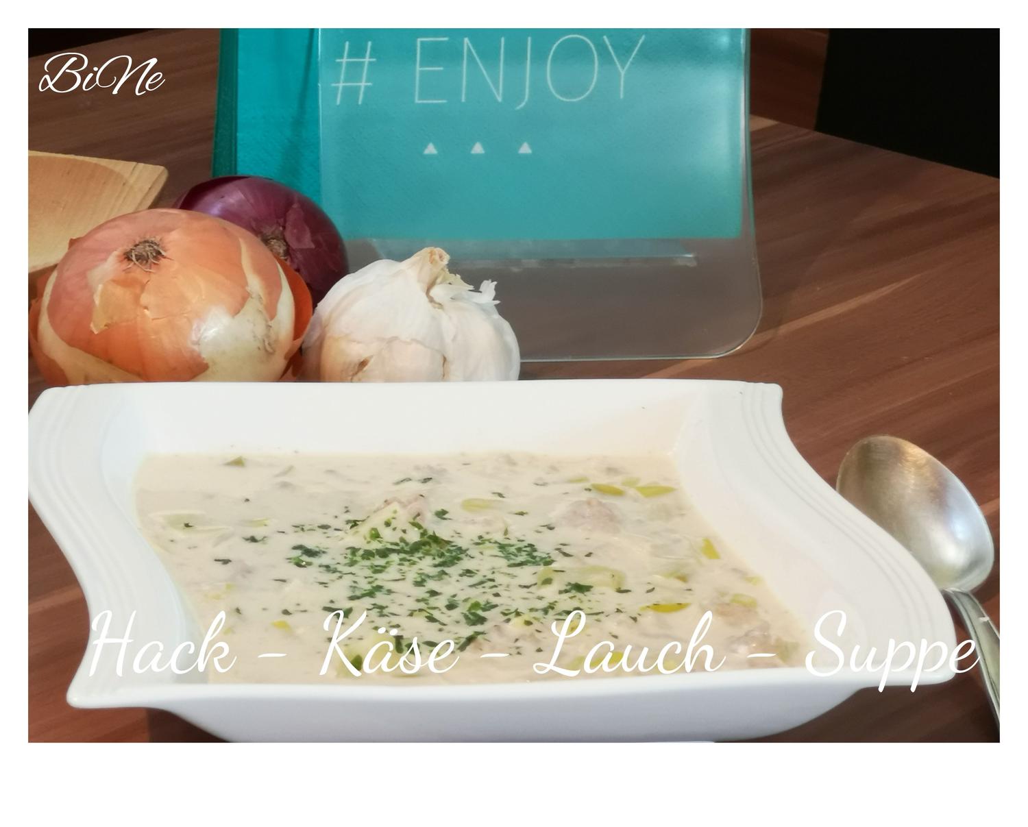 BiNe` S HACK - KÄSE - LAUCH - SUPPE - Rezept - kochbar.de