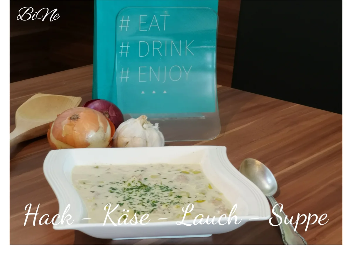 BiNe` S HACK - KÄSE - LAUCH - SUPPE - Rezept - Bild Nr. 11