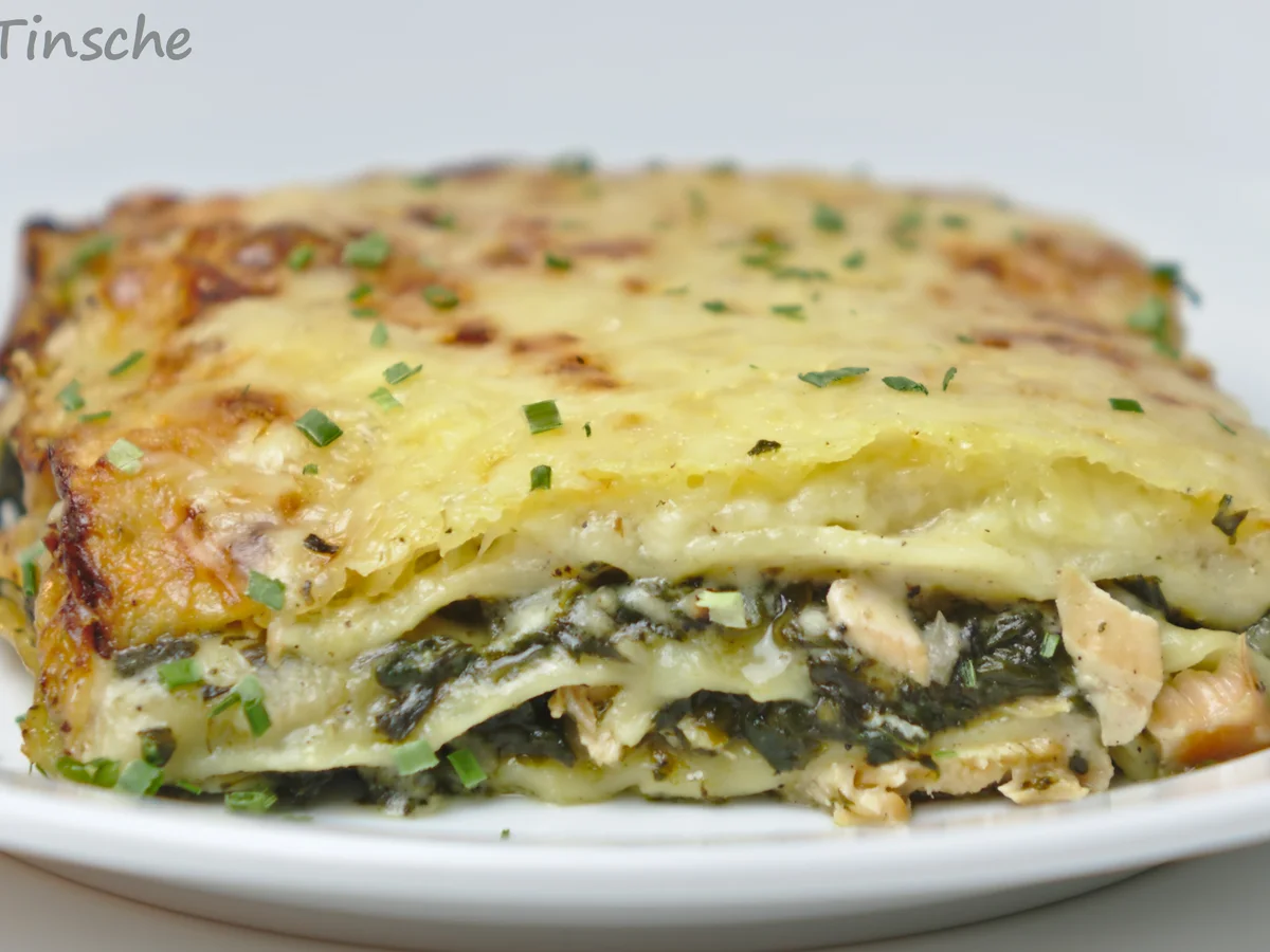 Lachs-Spinat-Lasagne - Rezept - Bild Nr. 7663