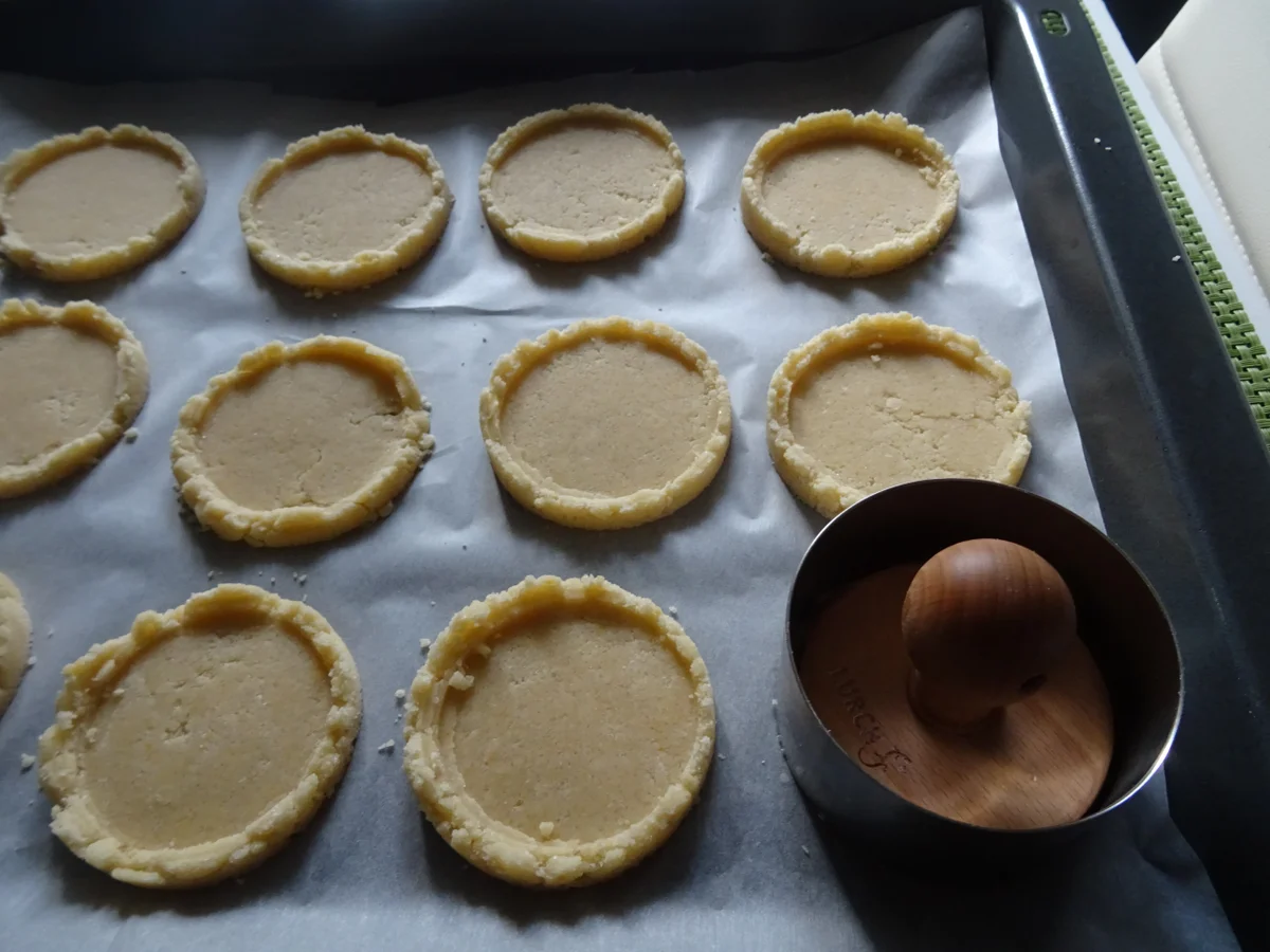 Streusel-Taler, gefüllt - Rezept - Bild Nr. 7660