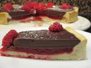 Backen: Schokotarte mit Himbeeren - Rezept - Bild Nr. 7659