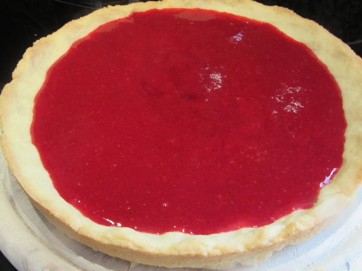 Rezept: Backen: Schokotarte mit Himbeeren Bild Nr. 7665 Backen: Schokotarte mit Himbeeren - Rezept - Bild Nr. 7665
