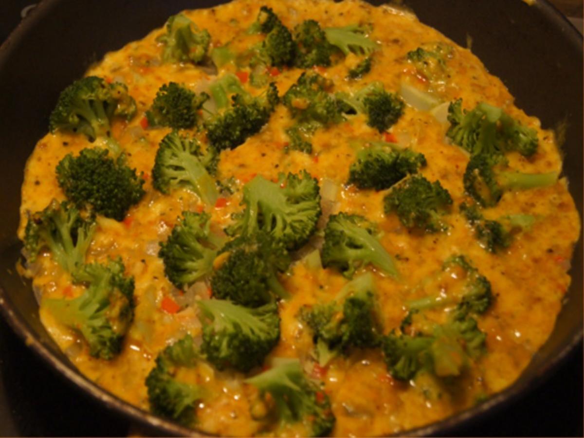 Herzhaftes Brokkoli Omelett - Rezept - Bild Nr. 4