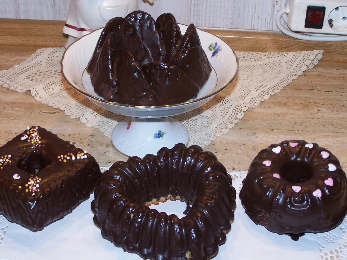 Mein Sahne-Marmorkuchen in Form gebracht - Rezept - Bild Nr. 7660