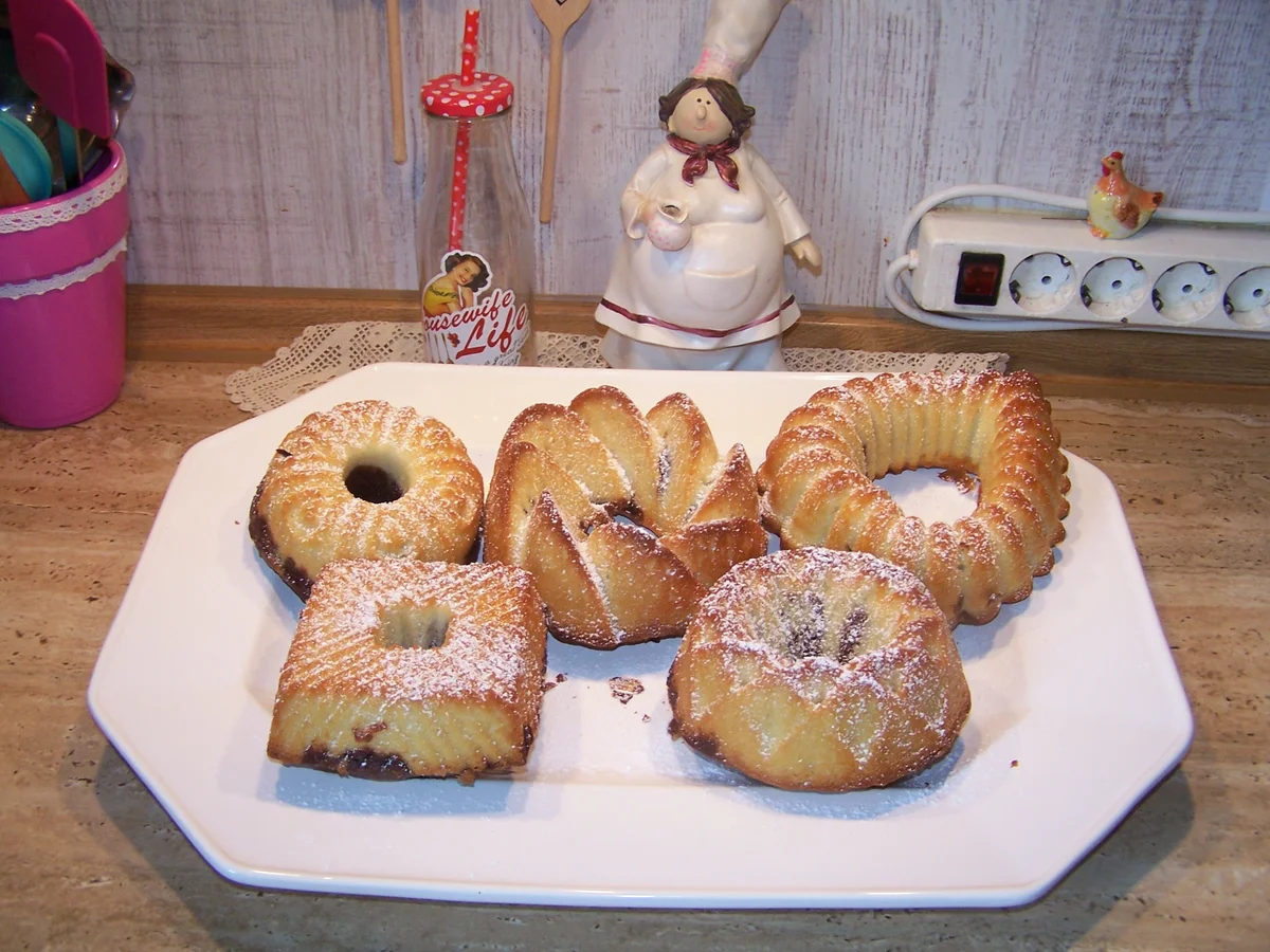 Mein Sahne-Marmorkuchen in Form gebracht - Rezept - Bild Nr. 7672