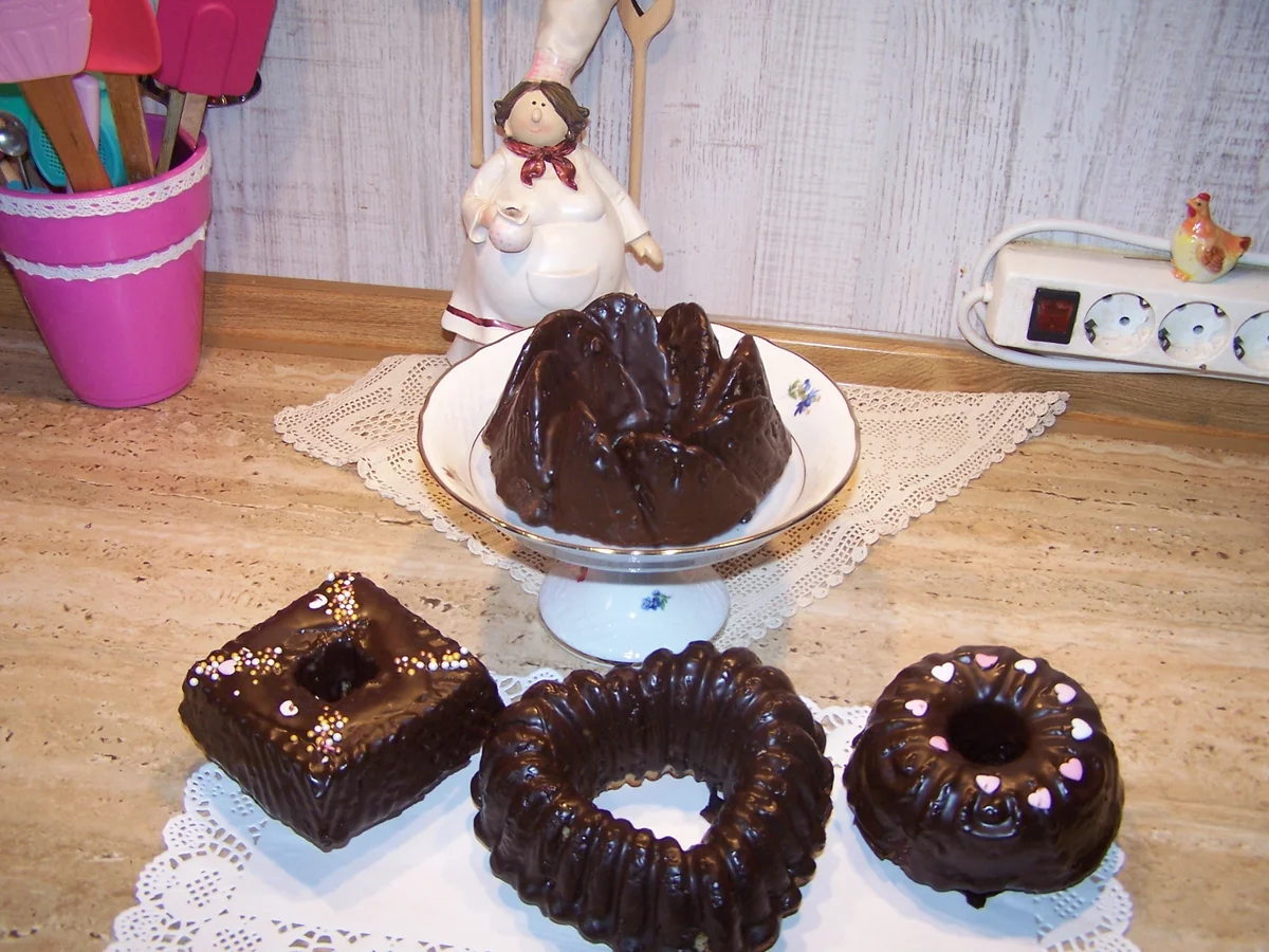 Mein Sahne-Marmorkuchen in Form gebracht - Rezept - Bild Nr. 7673