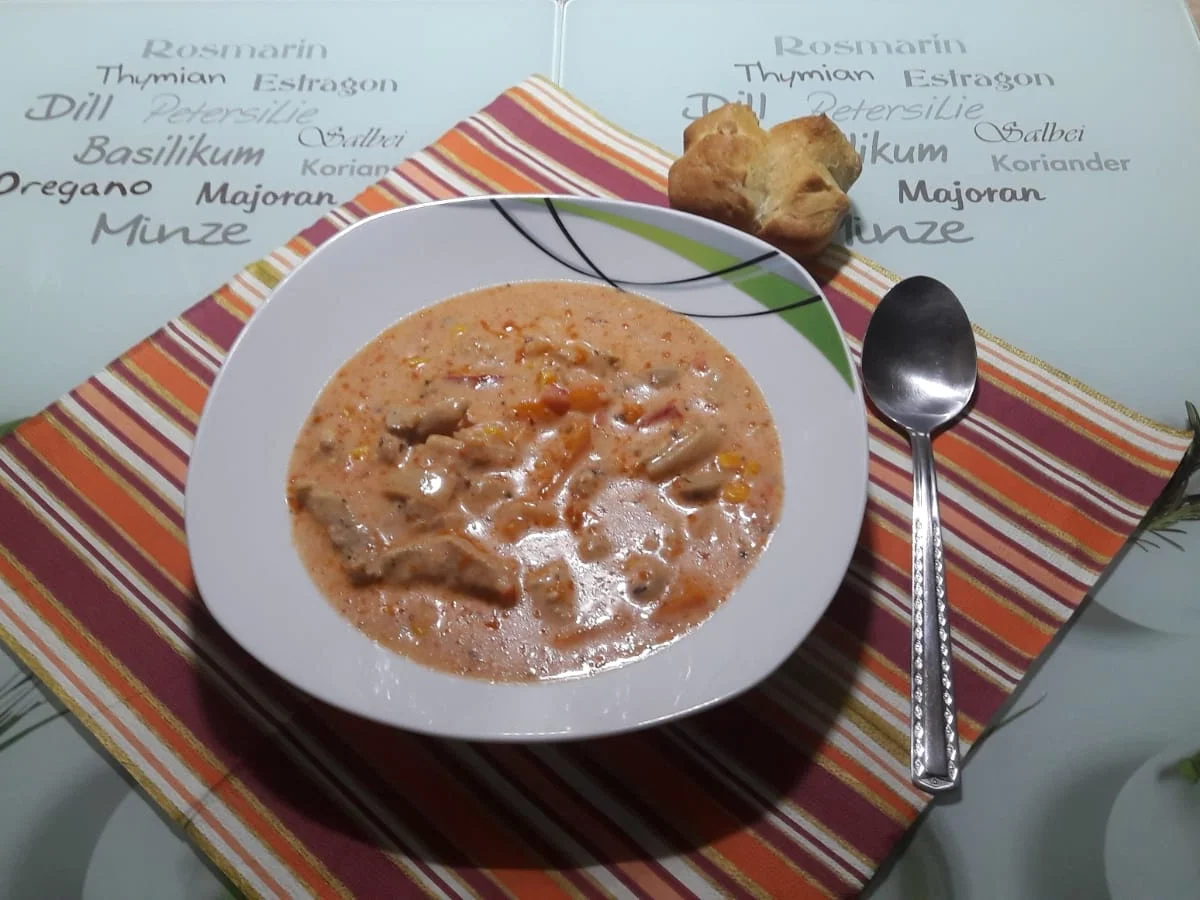 Rezept: Gyrossuppe Bild Nr. 2 Gyrossuppe - Rezept - Bild Nr. 2