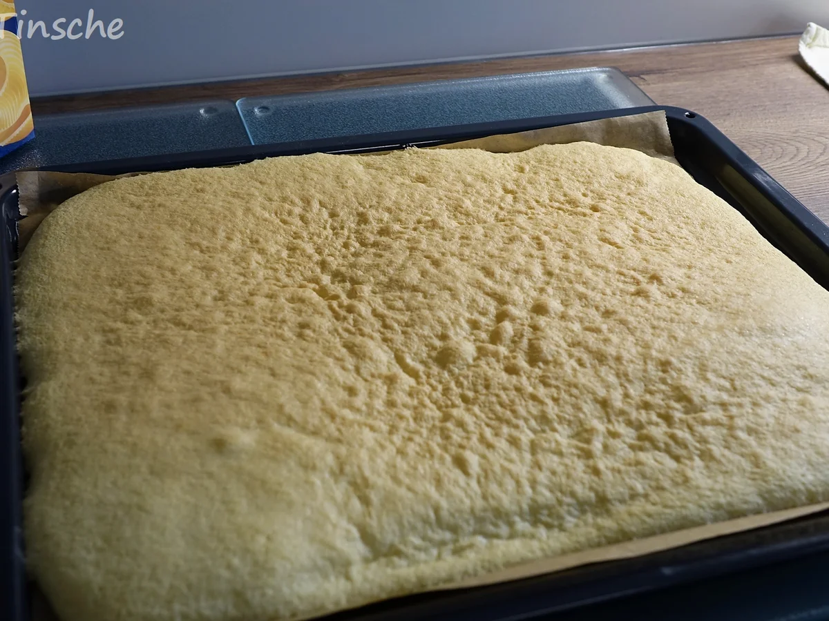 Käse-Sahne-Biskuitroulade - Rezept - Bild Nr. 7684